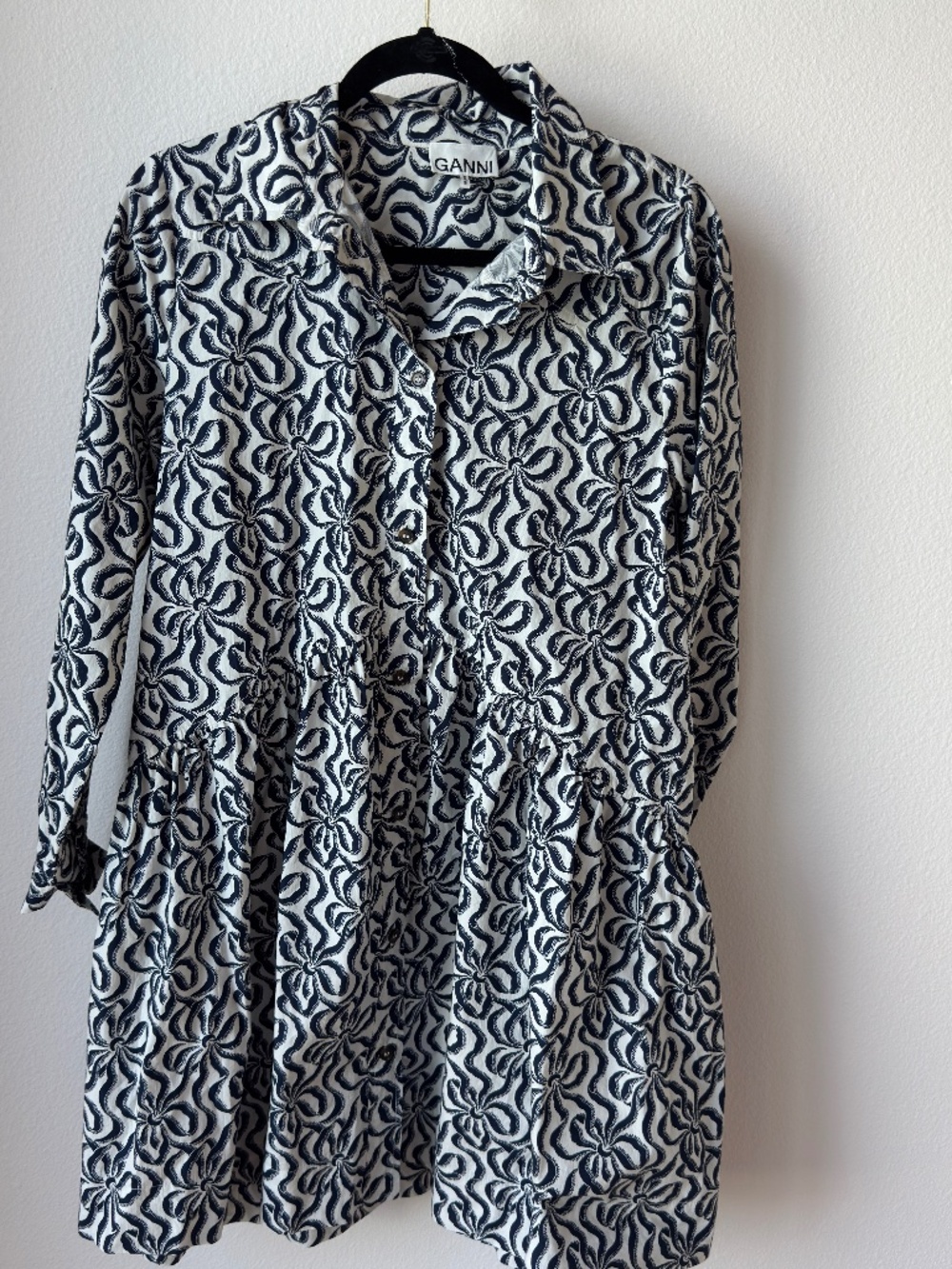 Ganni knee length dress